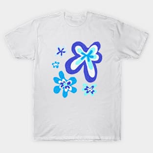 flower, flowers pattern, oil painting T-Shirt